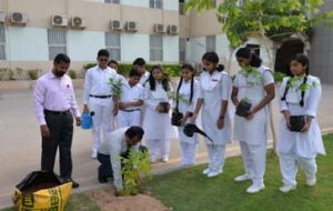 WORLD ENVIRONMENT DAY CELEBRATED BY SENIOR STUDENTS OF ISS