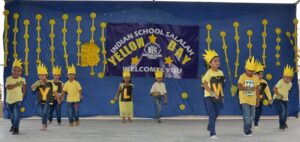Kindergarten Section celebrates Yellow Day