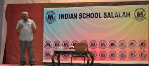 Prof.Dr.L.S.GANESH, FORMER DEAN, IIT CHENNAI VISITS INDIAN SCHOOL SALALAH FOR AN INTERACTIVE SESSION