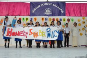 INDIAN SCHOOL SALALAH CELEBRATED CHILDREN’S DAY