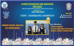 INTERSCHOOL STAI 2022 MATHS EXHIBITION