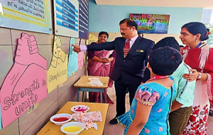 INDIAN SCHOOL SALALAH  CELEBRATES RASHTRIYA EKTA DIWAS