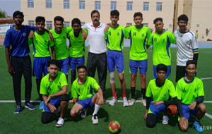 INDIAN SCHOOL SALALAH HANDBALL TEAM CLINCH BRONZE MEDAL