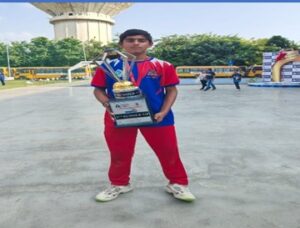 ADVAIT SHARMA OF INDIAN SCHOOL SALALAH SHINES AT CBSE CRICKET-NATIONALS!