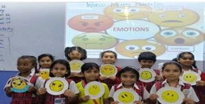 INDIAN SCHOOL SALALAH PRIMARY SECTION:1 TO  4 OBSERVED WORLD MENTAL HEALTH DAY