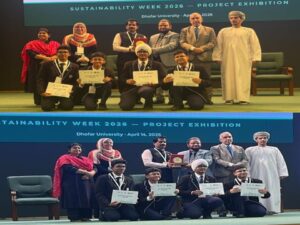 INDIAN SCHOOL SALALAH STUDENTS SECURE THIRD POSITION AT SUSTAINABILITY PROJECT COMPETITION 2026